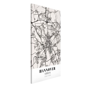 Magneetborden Hannover City Map - Classic