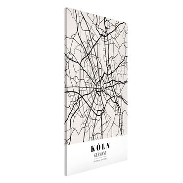 Magneetborden Cologne City Map - Classic
