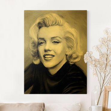 Canvas schilderijen Marilyn In Private