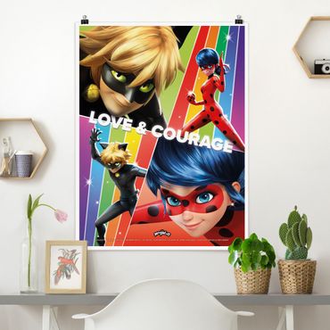 Poster - Miraculous Love & Courage