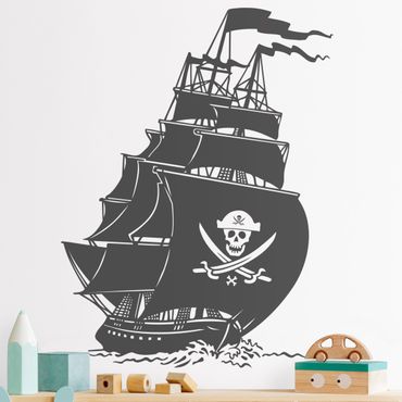 Muurstickers No.SF506 pirate ship