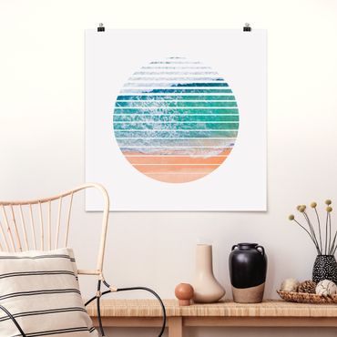 Posters Ocean In A Circle