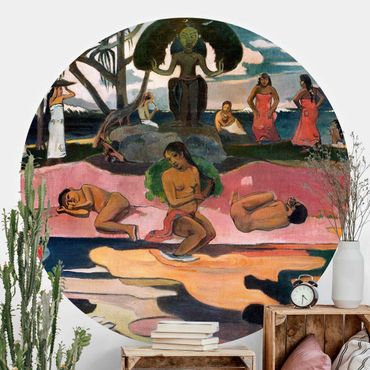 Behangcirkel Paul Gauguin - Day Of The Gods (Mahana No Atua)