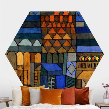 Hexagon Behang Paul Klee - Incipient Cool