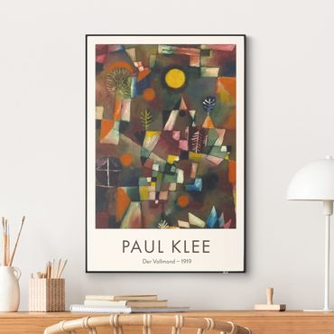 Verwisselbaar schilderij - Paul Klee - The Full Moon - Museum Edition