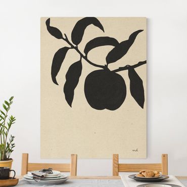 Canvas schilderijen - Peach branch II