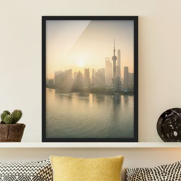 Ingelijste posters Pudong At Dawn