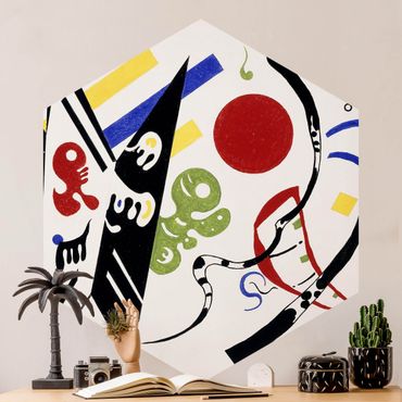 Hexagon Behang Wassily Kandinsky - Reciproque