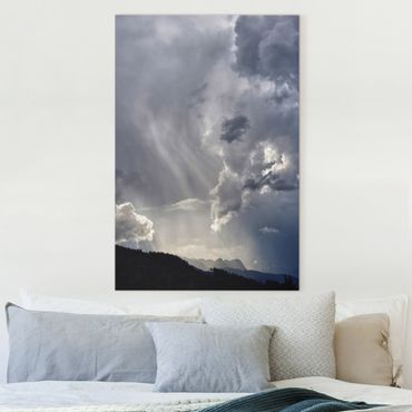 Canvas schilderijen Wild Clouds