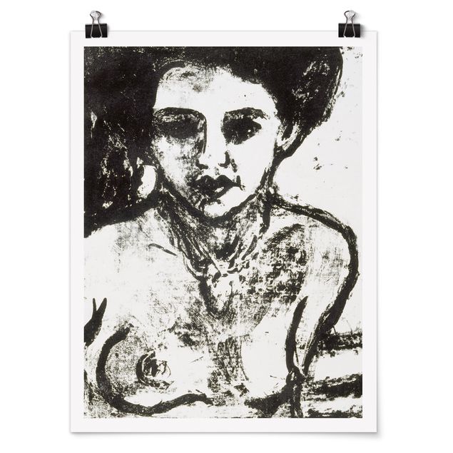 Posters Ernst Ludwig Kirchner - Artist's Child