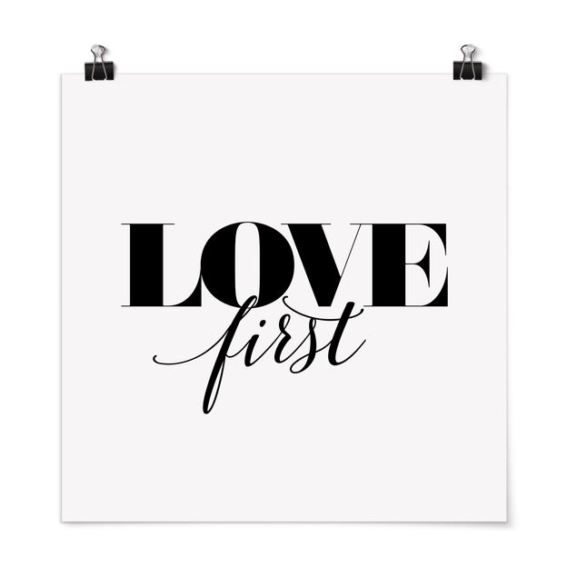 Posters Love First