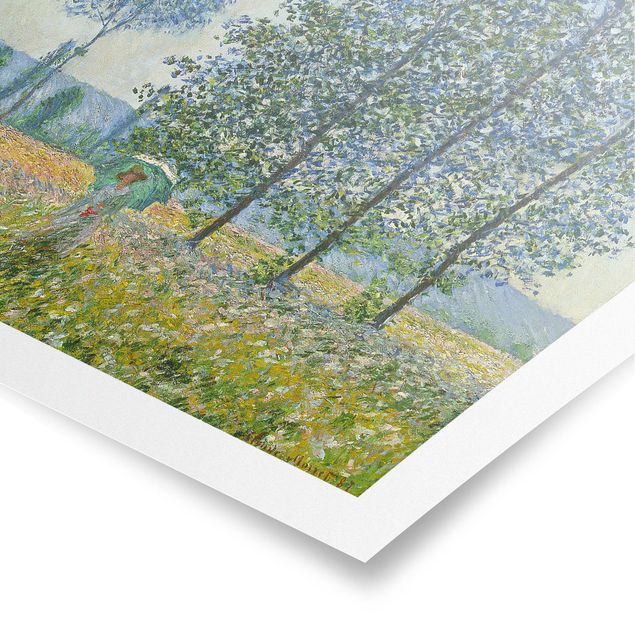 Posters Claude Monet - Fields In Spring