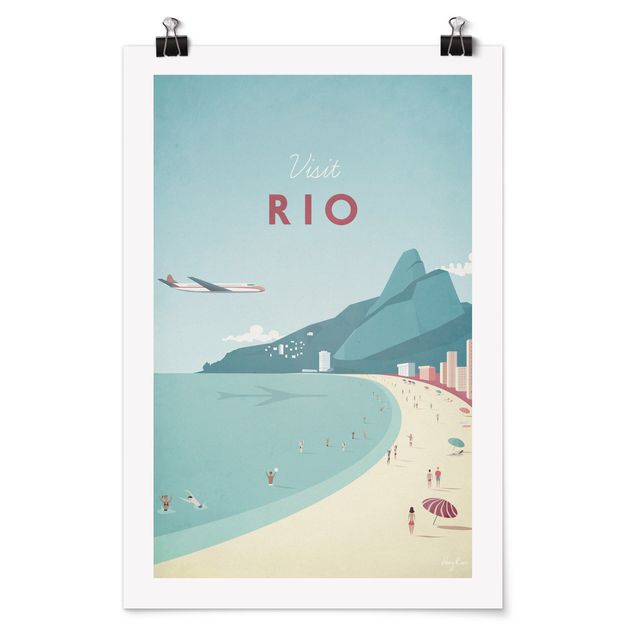 Posters Travel Poster - Rio De Janeiro