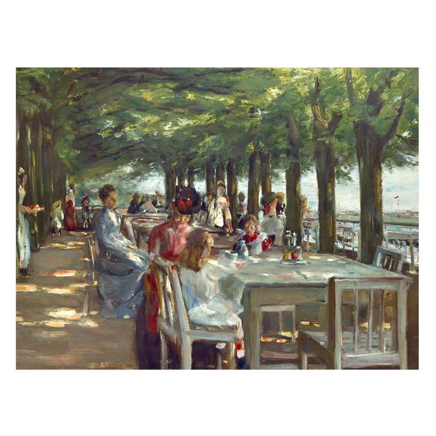 Magneetborden Max Liebermann - The Restaurant Terrace Jacob