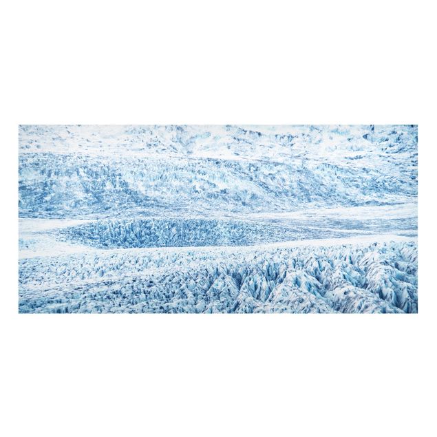 Magneetborden Icelandic Glacier Pattern