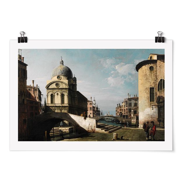Posters Bernardo Bellotto - Venetian Capriccio