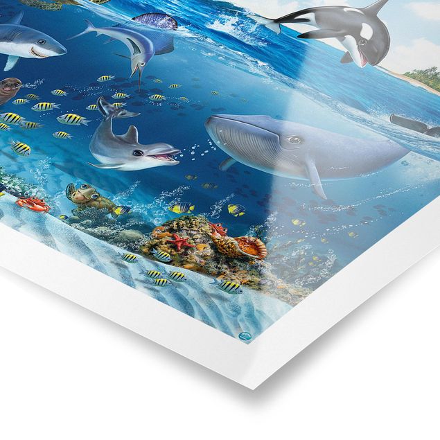 Posters Animal Club International - Underwater World With Animals