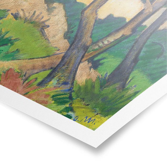 Posters Otto Mueller - Landscape III