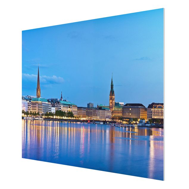 Forex schilderijen Hamburg Skyline