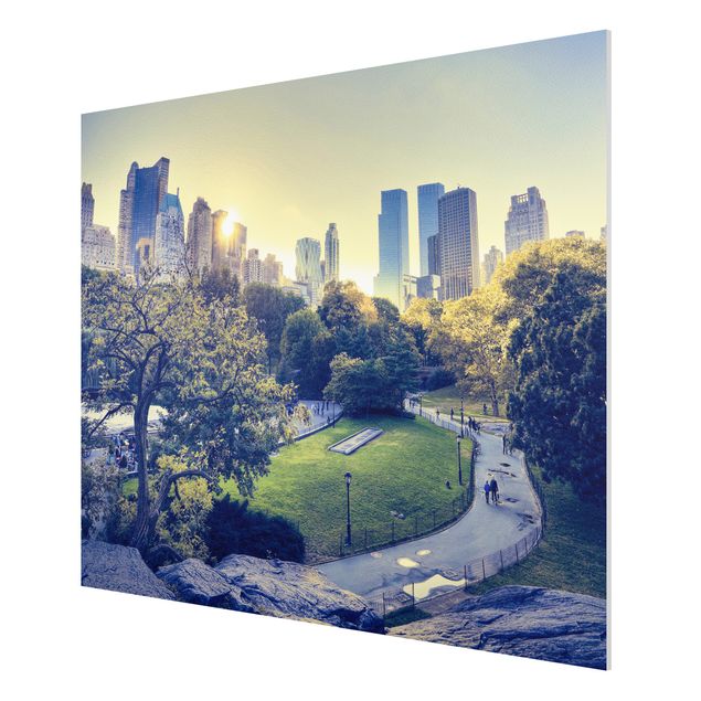 Forex schilderijen Peaceful Central Park