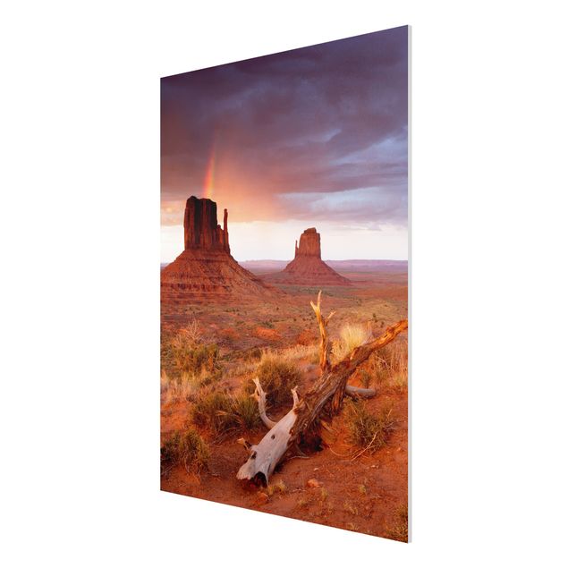 Forex schilderijen Monument Valley At Sunset