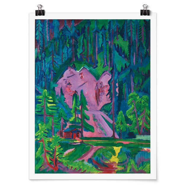 Posters Ernst Ludwig Kirchner - Quarry in the Wild