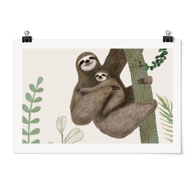 Posters Sloth Sayings - Easy