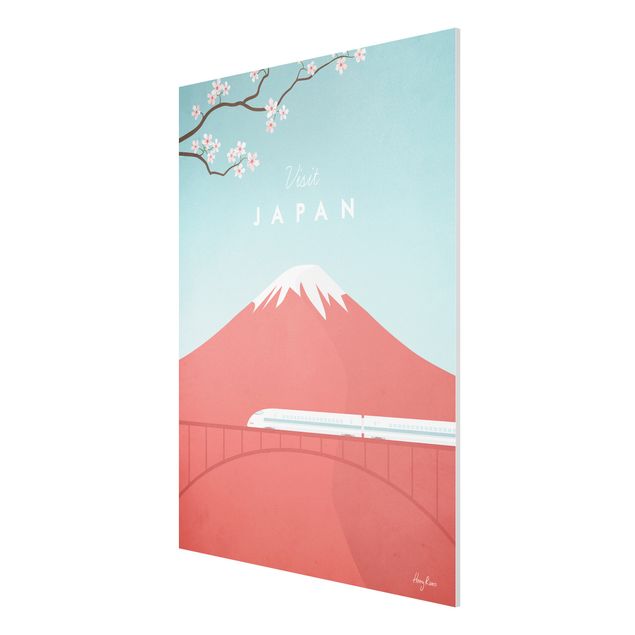 Forex schilderijen Travel Poster - Japan