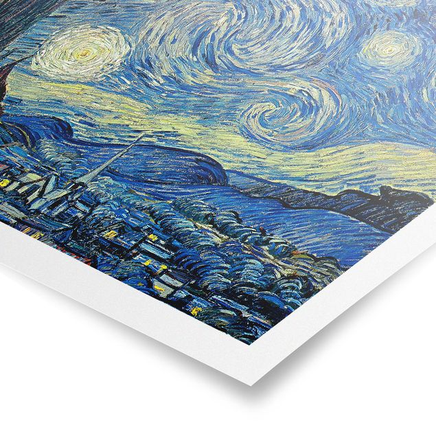 Posters Vincent Van Gogh - The Starry Night