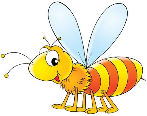 Raamstickers Little Bee