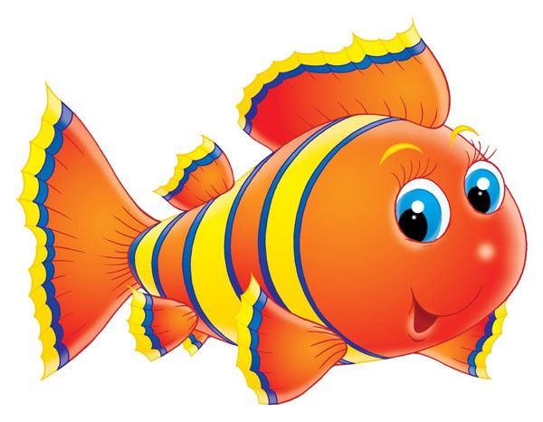 Muurstickers No.6 Stripe Fish