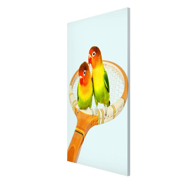 Magneetborden Tennis With Birds