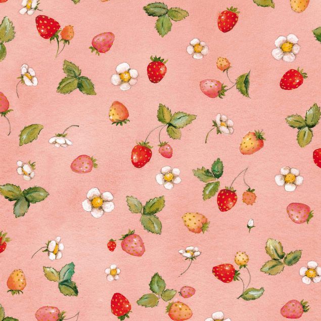 Plakfolien Little Strawberry Strawberry Fairy - Strawberry Flowers