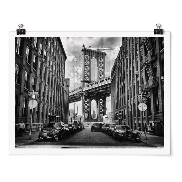 Posters Manhattan Bridge In America