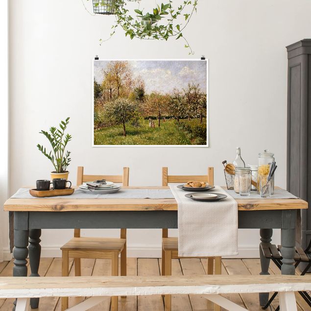 Posters Camille Pissarro - Spring In Eragny