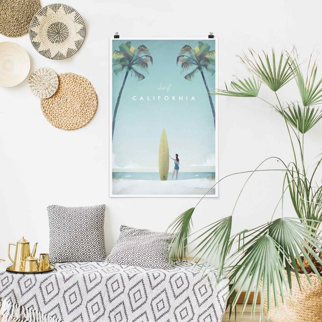 Posters Travel Poster - California
