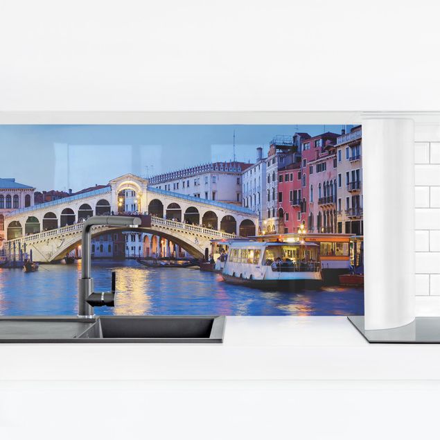 Achterwand voor keuken Rialto Bridge In Venice