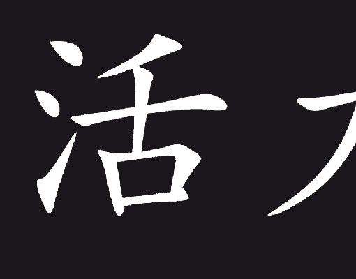 Raamfolie No.40 Chinese Characters "Energy Of Life" I