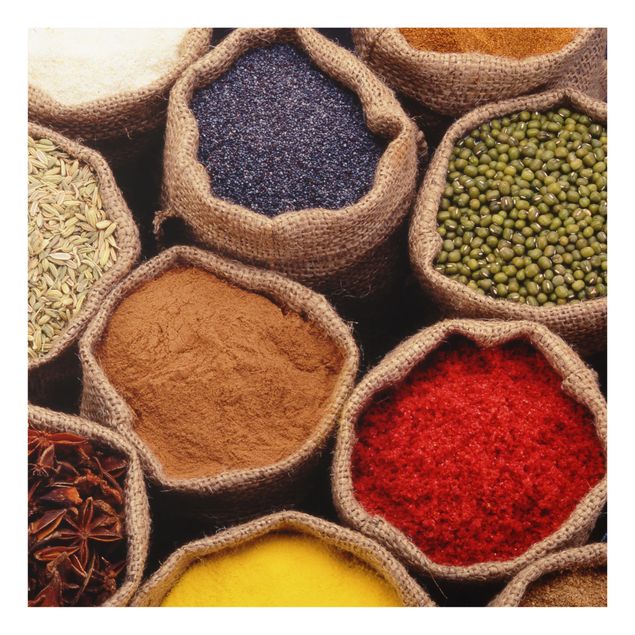 Spatscherm keuken Colourful Spices