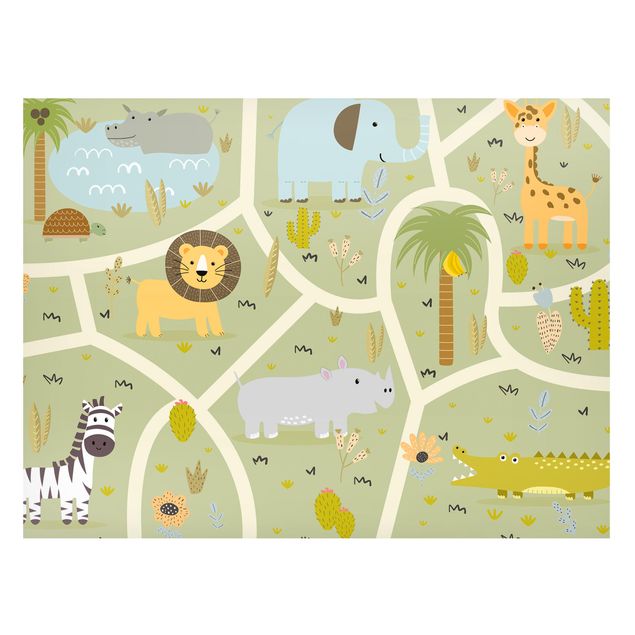 Magneetborden Safari - So Many Different Animals