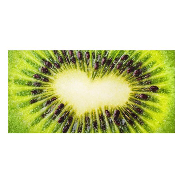 Spatscherm keuken Kiwi Heart