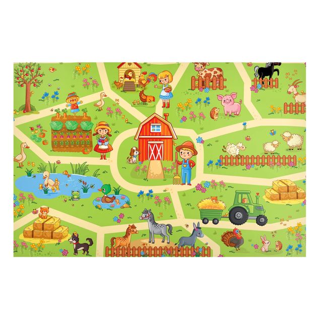 Magneetborden Farm - Let´s Go Around
