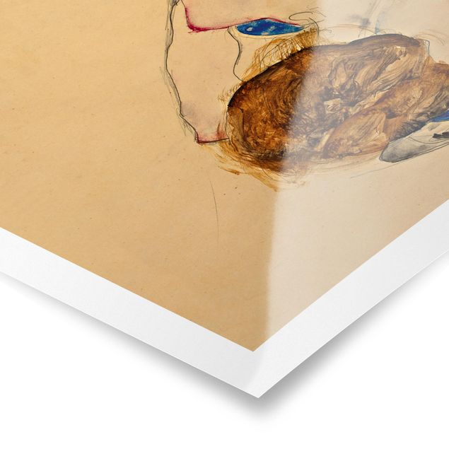 Posters Egon Schiele - Forward Flexed Act