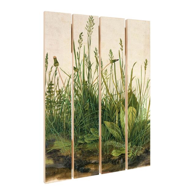 Houten schilderijen op plank Albrecht Dürer - The Great Lawn