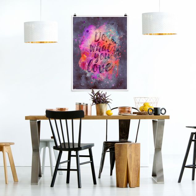 Posters Colourful Explosion Do What You Love