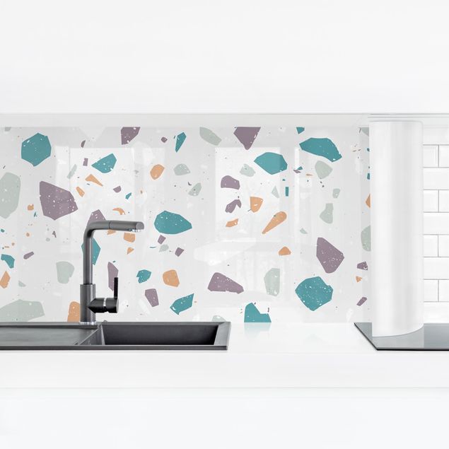 Achterwand voor keuken Detailed Terrazzo Pattern Grosseto