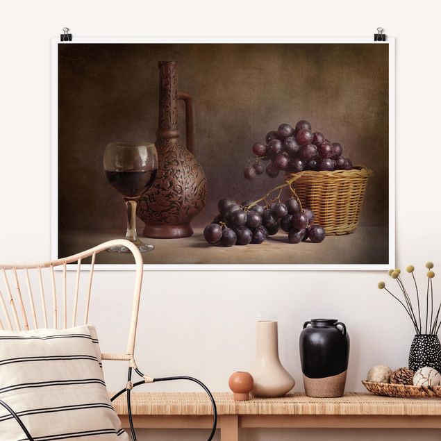 Posters Still Life With Grapes