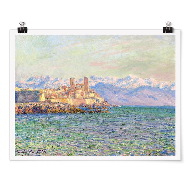 Posters Claude Monet - Antibes, Le Fort