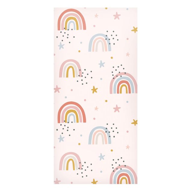 Magneetborden Rainbow World With Stars And Dots