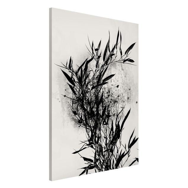 Magneetborden Graphical Plant World - Black Bamboo